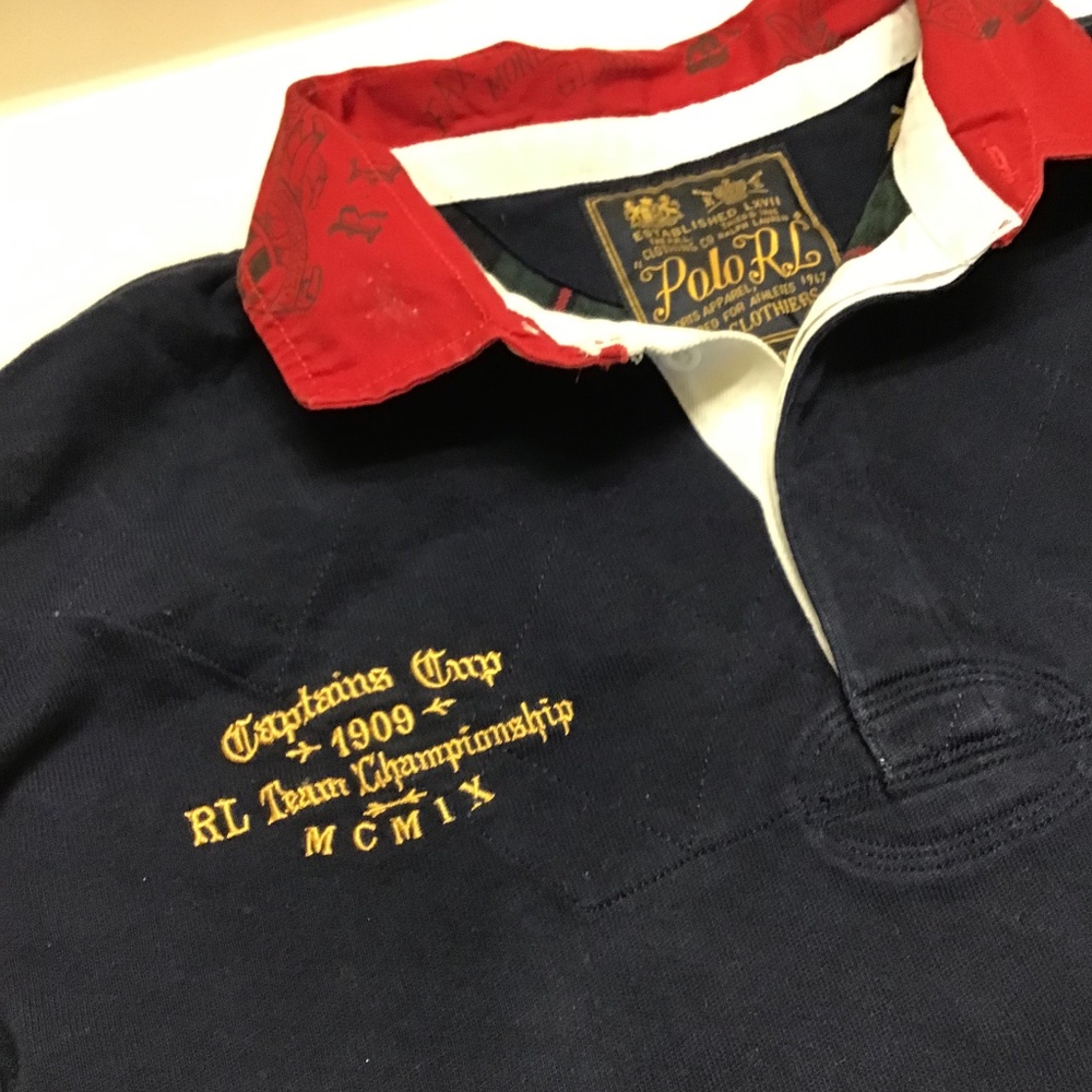 POLO RALPH LAUREN RUGBY MENS PULLOVER - Picture 16 of 16